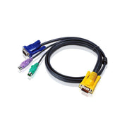 Aten 3m KVM Cable VGA PS/2 to 3in1 SPHD