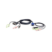 Aten 3m KVM Cable VGA USB Audio to DVI-I Single Link USB Audio