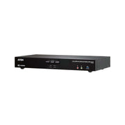 Aten Desktop KVMP Switch 2 Port Dual Display 4K HDMI Audio Cables Included