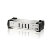 Aten Desktop KVMP Switch 4 Port Single Display VGA with Audio OSDFS