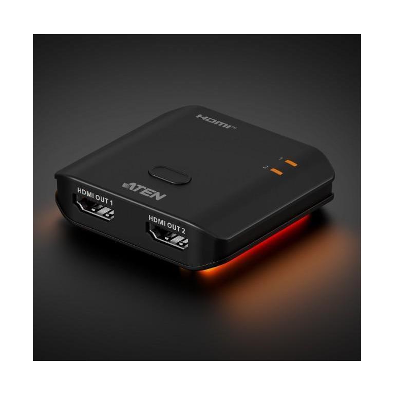 Aten Essential 2-Port 8K HDMI Splitter 8K@60Hz 4K@120Hz LPCM 7 1 Dolby DTS-HD