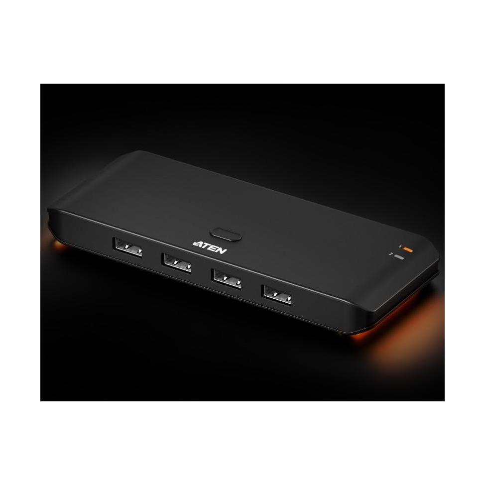 Aten Essential 2x4 USB 2.0 Sharing Switch