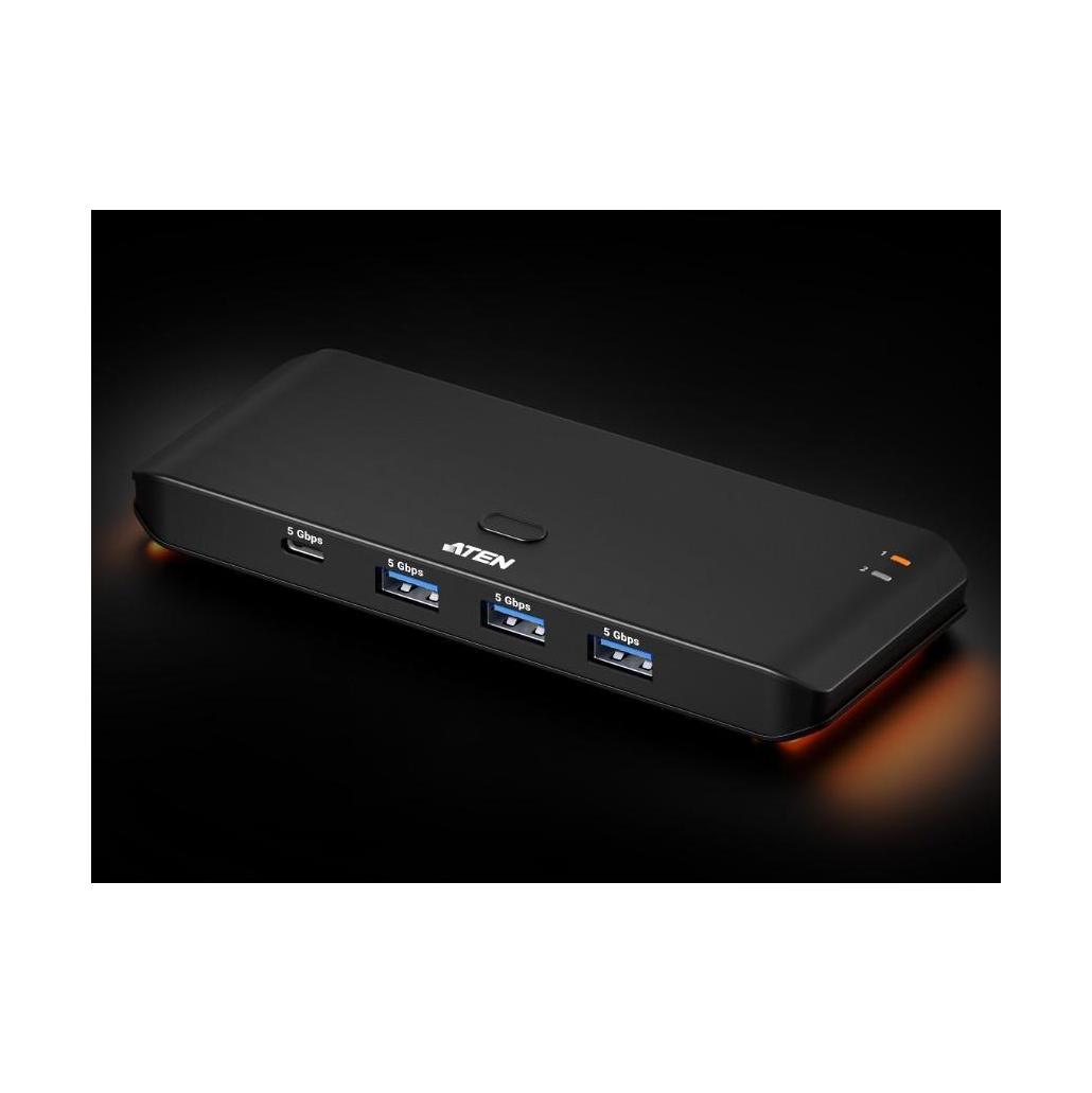 Aten Essential 2x4 USB 3.2 Gen 1 Sharing Switch