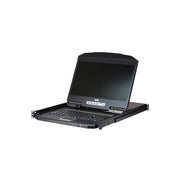 Aten Rackmount KVM Switch 8 Port VGA 18.5" LCD Display