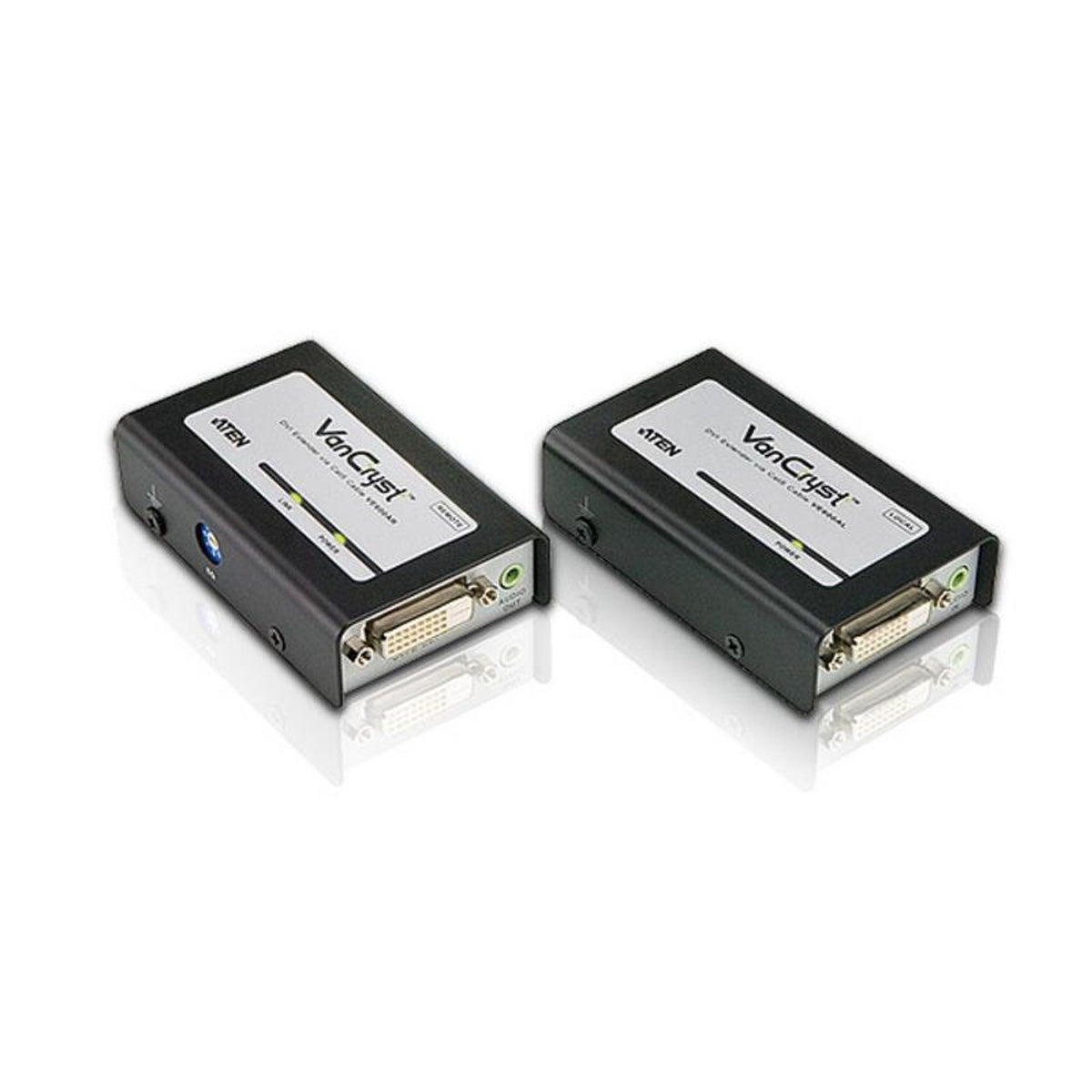 Aten VanCryst DVI Cat5 Video Extender 1920X1200 60M Audio