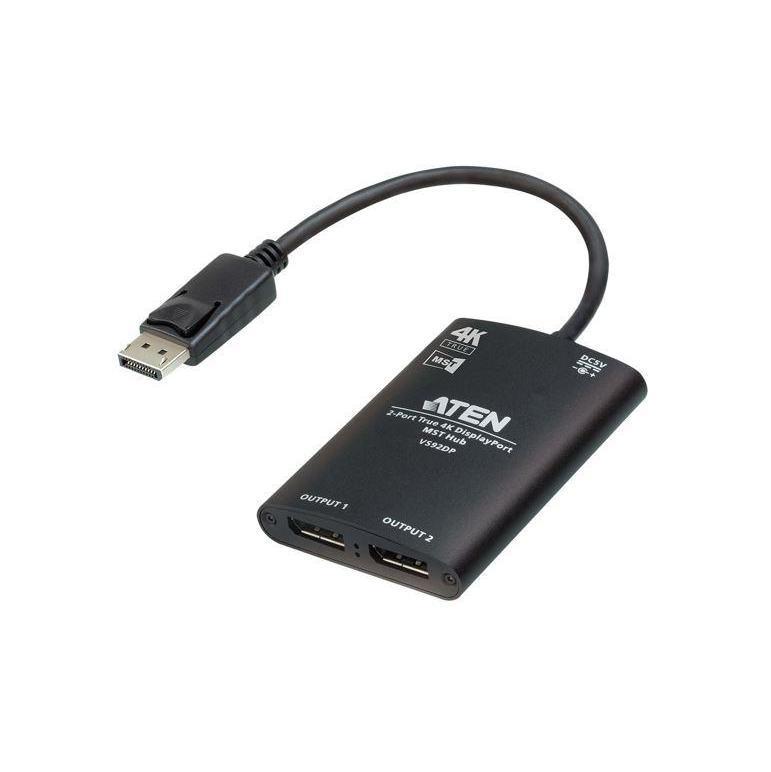 Aten VS92DP 2-Port True 4K Dual Output DisplayPort Splitter