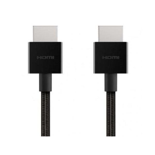 Belkin 8K Ultra High Speed HDMI 2.1 Cable 2M Black 8K 60Hz 4K 120Hz 18Gbps