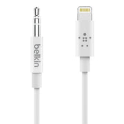 Belkin 91.44cm Lightning to Mini-Phone Audio/Data Cable White