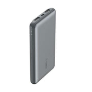 Belkin BoostCharge 10k mAh Power Bank Triple-Port 2xUSB-A 1xUSB-C Space Grey