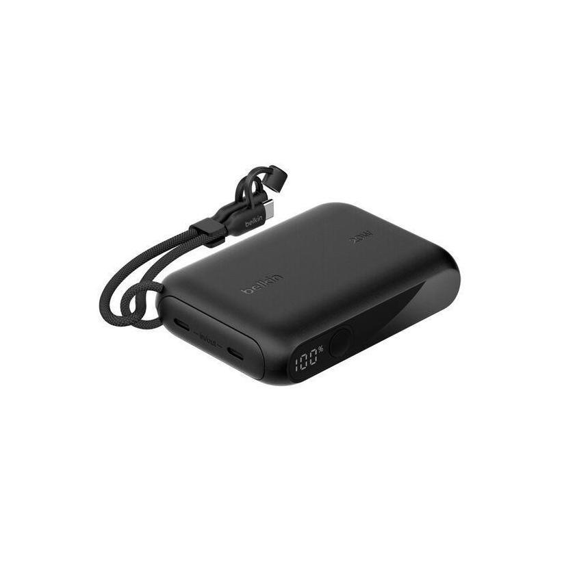 Belkin BoostCharge 10K mAh Power Bank with Display 2x USB-C Ports Black