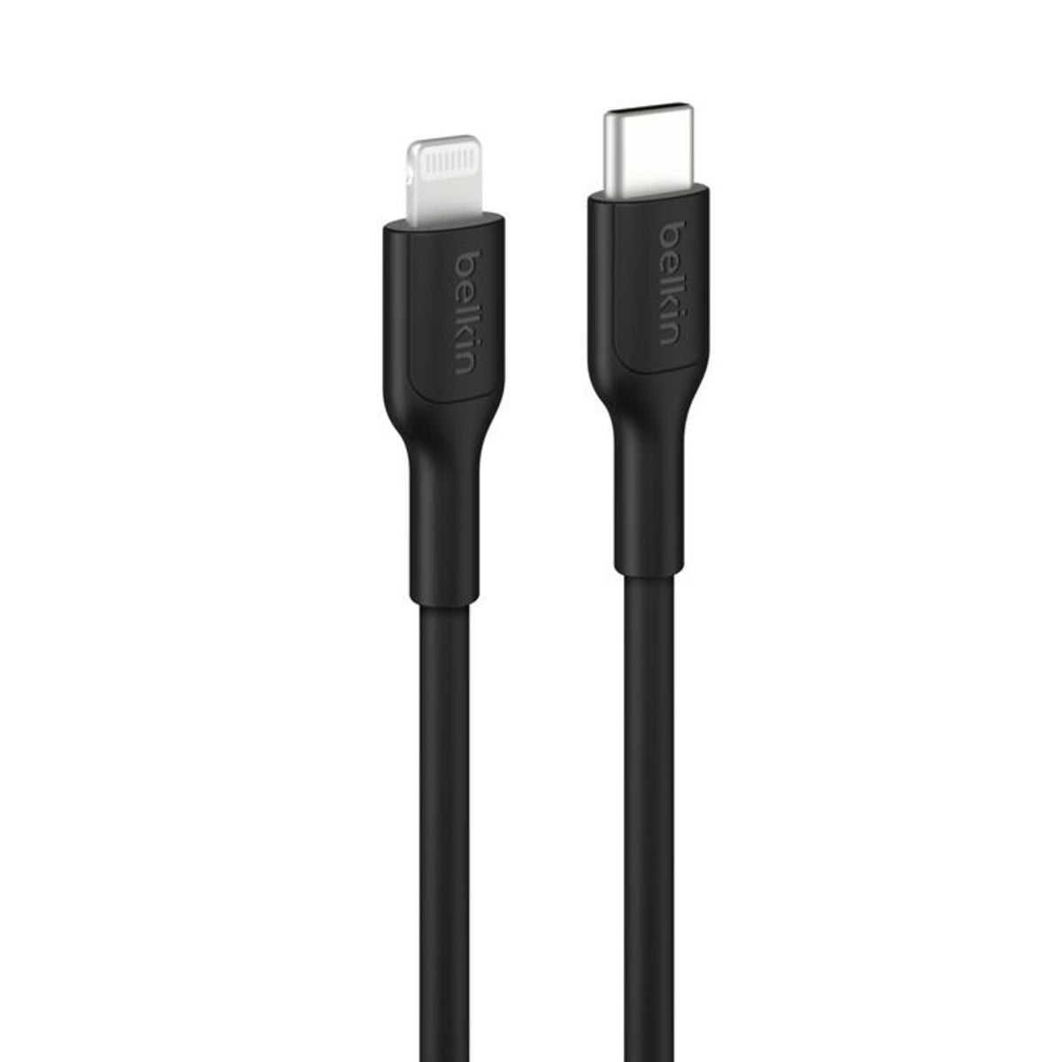 Belkin BoostCharge Lightning to USB-C Cable 1M Black 3A/15W 480Mbps 300K+ Bends