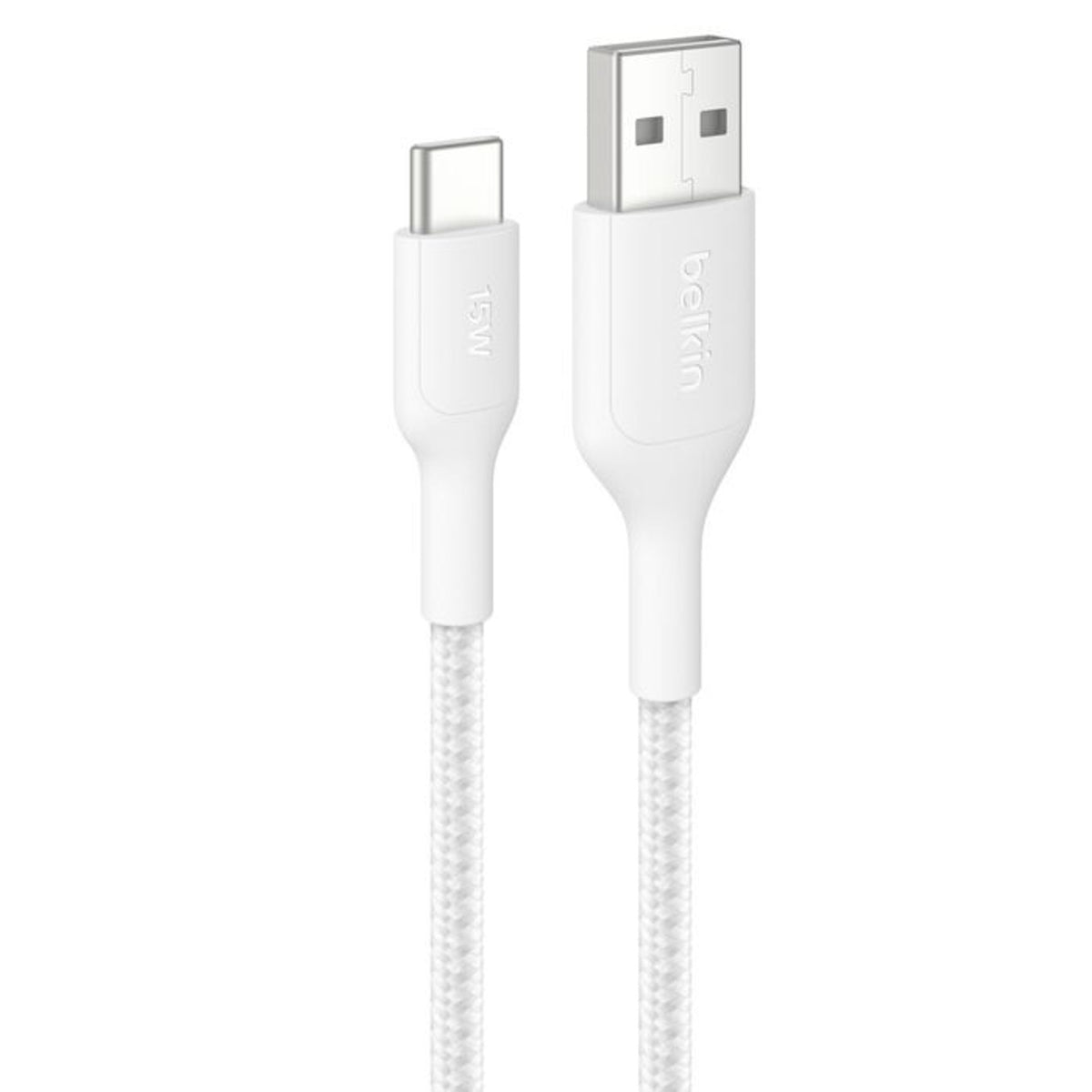 Belkin BoostCharge Pro 2m USB-C/USB-A Data Transfer Cable White