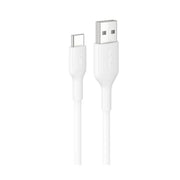 Belkin BoostCharge USB-C to USB-A Cable 2M White 3A 15W 480Mbps 300K+ Bends