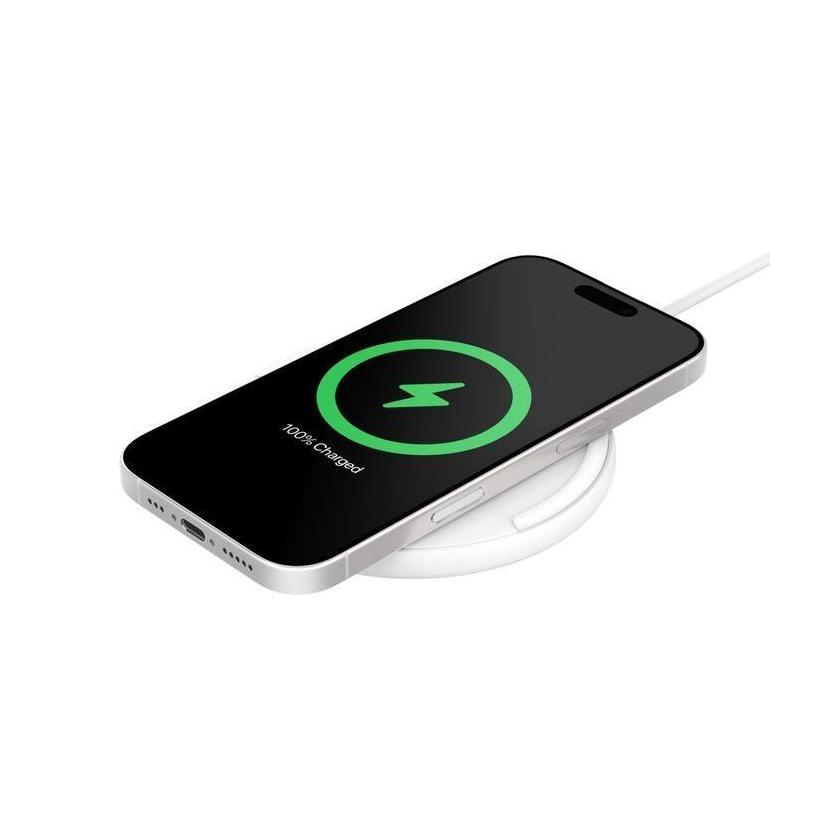 Belkin BoostCharge Wireless Charging Pad + USB-C to USB-C Cable 1.5M White WIA012fqWH