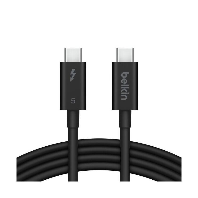 Belkin Connect Thunderbolt 5 USB-C to USB-C Cable (1M) - Black (INZ005fq1MBK)...