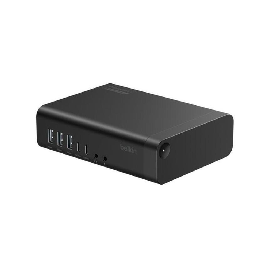 Belkin Connect Universal 16-Port Triple Display USB-C Dock Black 140W PD Triple 4K@60Hz