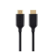 Belkin High Speed HDMI Cable With Ethernet 1M Black 4K 120Hz 1080p 3D