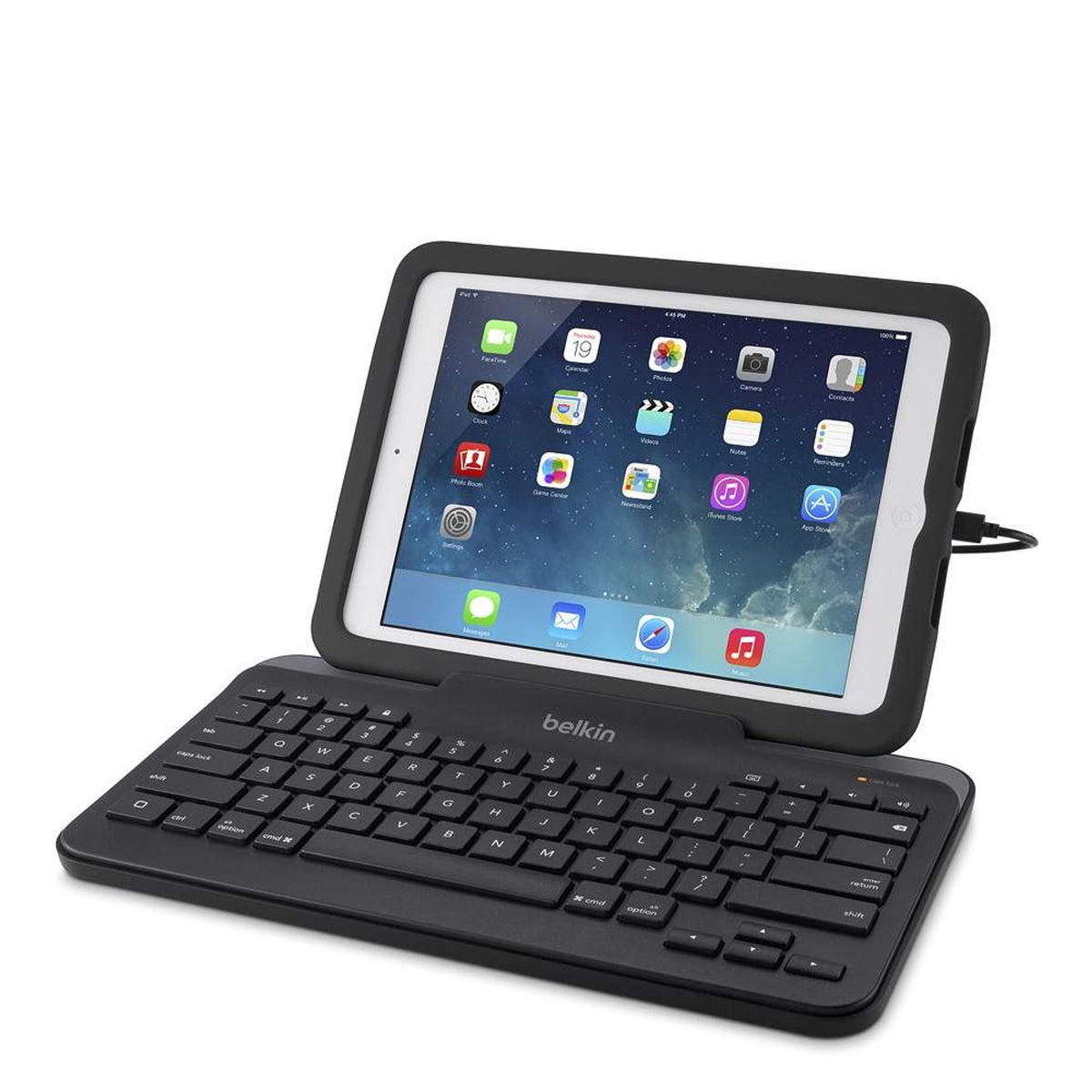 Belkin Multimedia Keyboard US English Black Hot Keys
