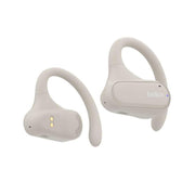 Belkin SoundForm ClearFit Open-Ear Wireless Earbuds White 26h Battery 14.2mm Drivers BT 5.3 IPX5