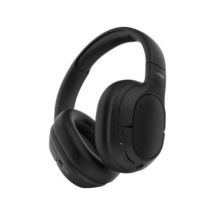 Belkin SoundForm Isolate Noise Cancelling Over-Ear Headphones 60h Battery BT