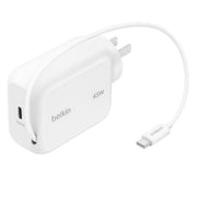 Belkin UltraCharge 45W AC Adapter 2 USB-C 1.01m Cable