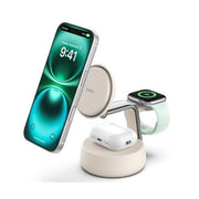 Belkin UltraCharge Pro 3-in-1 Magnetic Charging Dock Qi2 25W 45W Wall Charger