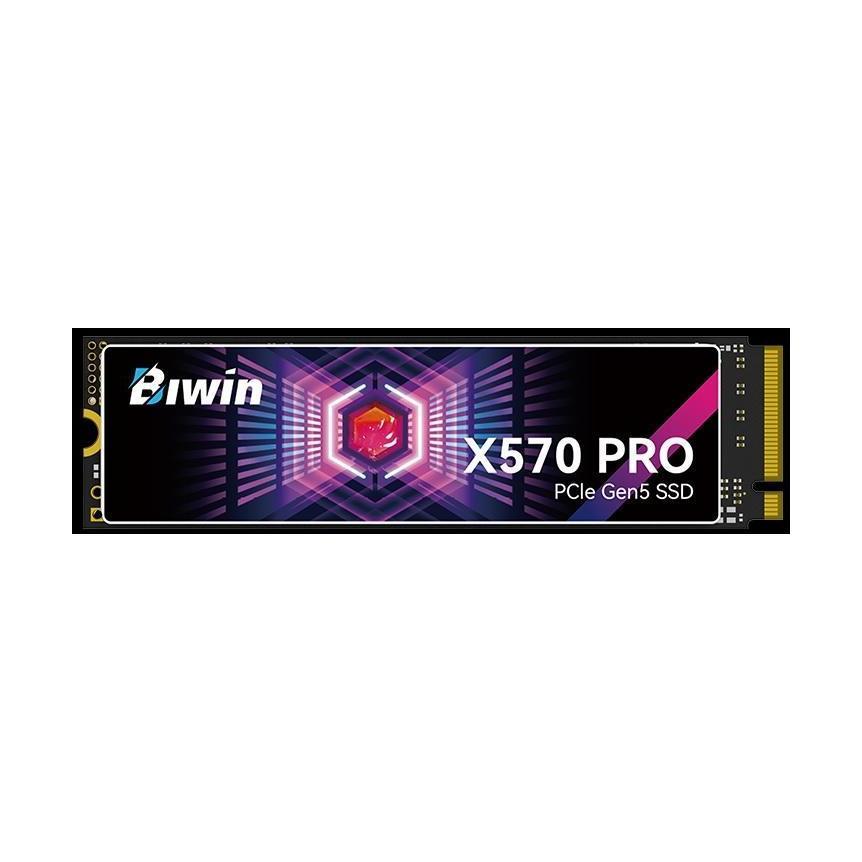 BIWIN X570-1TB PRO PCIe 5.0 M.2 NVMe 14000MB/s Read 10500MB/s Write SSD