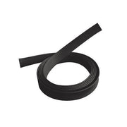 Brateck 1000x20mm Braided Cable Sock Black LS Polyester