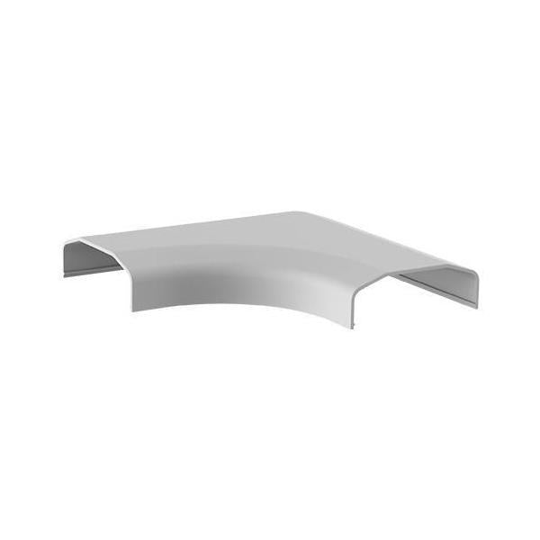 Brateck ABS Cable Cover Joint L Shape 127x127x21.5mm White LS