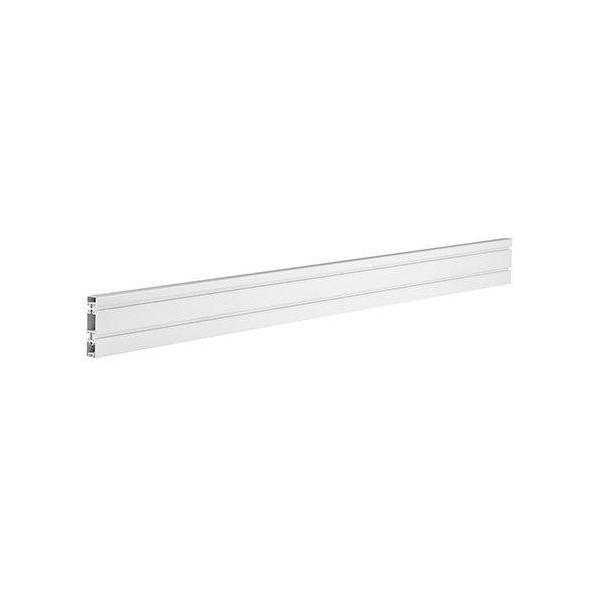 Brateck Aluminum Slatwall Panel 40kg Weight Capacity Matte White