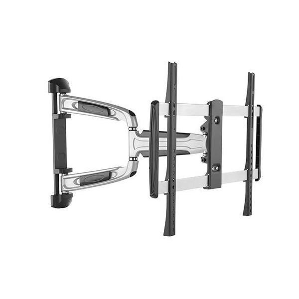 Brateck Chic Aluminium Full-Motion TV Wall Mount 37-70" Matte Black/Metallic Grey