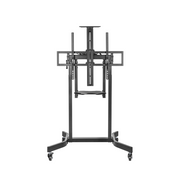 Brateck Deluxe Motorized TV Cart 55-100" 120kg Matte Black