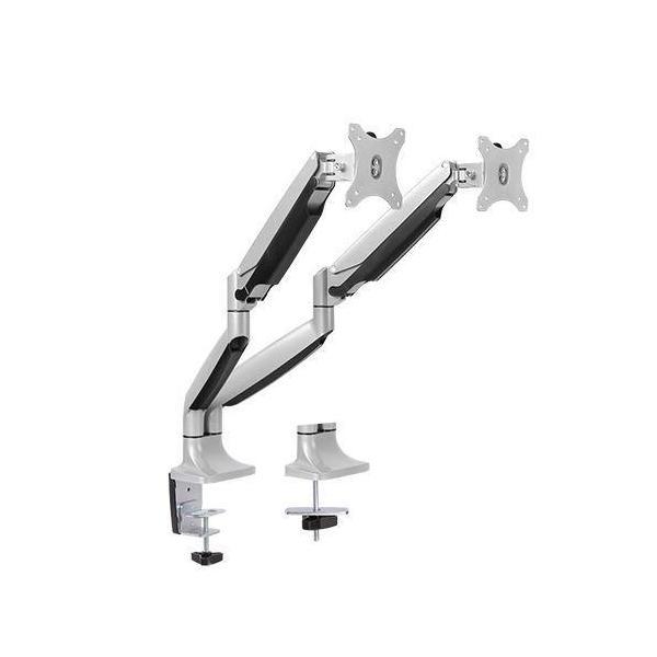 Brateck Dual Monitor Aluminum Counterbalance Arm 13-32" 9KG VESA 75x75/100x100