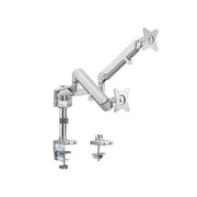 Brateck Dual Monitor Epic Gas Spring Aluminum Arm 17-32" 9KG VESA 75x75/100x100 Grey