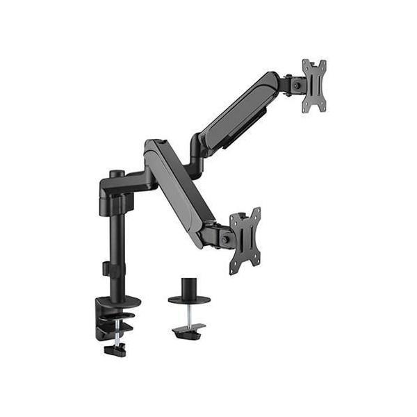 Brateck Dual Monitor Gas Spring Arm 17-32" 9KG VESA 75x75/100x100