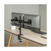 Brateck Dual-Monitor Steel Articulating Arm 17-32" 20KG VESA 75x75/100x100 Black