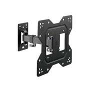 Brateck Economical Full-Motion TV Wall Mount 23-43" 30KG VESA 100x100-200x200 Black