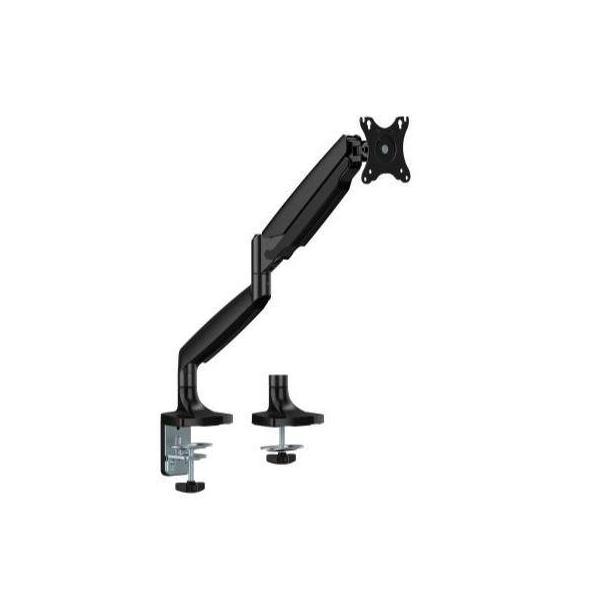Brateck LDT82-C012 Heavy-Duty Gas Spring Monitor Arm 17-45" Matte Black