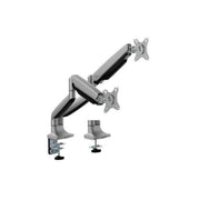 Brateck LDT82-C024E Dual Screen Monitor Arm Matte Silver