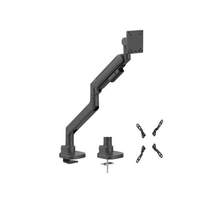Brateck LDT87-C012-B Titan Heavy-Duty Gas Spring Monitor Arm 24-57 Black
