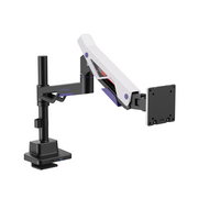 Brateck LDT95-C012UCP Atlas Neo Gaming Monitor Arm USB-A USB-C Ports 24-57" Matte Black White
