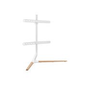Brateck Modern Linear Tabletop TV Stand 49-70" Matte White 40kg Capacity