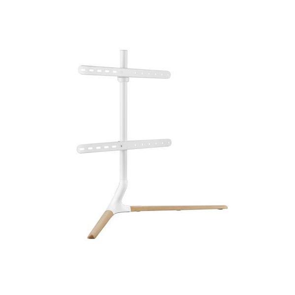 Brateck Modern Linear Tabletop TV Stand 49-70" Matte White 40kg Capacity