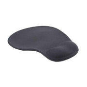Brateck Mouse Pad with Gel Wrist Rest Black