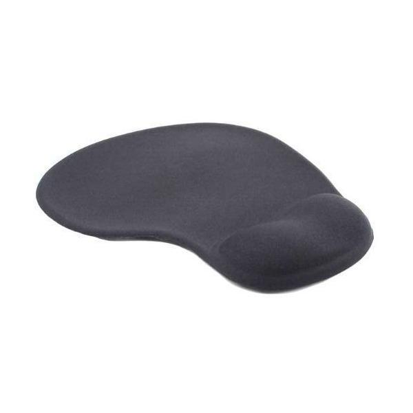 Brateck Mouse Pad with Gel Wrist Rest Black