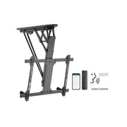 Brateck PLB-M0546AI Smart Flip Down TV Ceiling Mount 32-70" Black