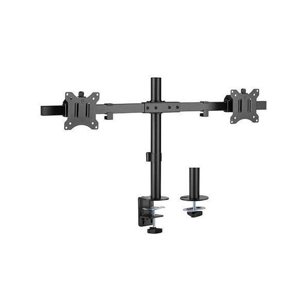 Brateck Pole Mount Dual-Screen 17-32" 9KG VESA 75x75/100x100