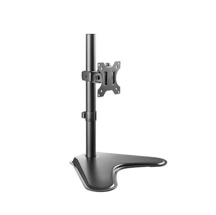Brateck Single Free Standing Screen Economical double Joint Articulating Stel...