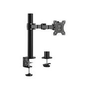 Brateck Single Monitor Affordable Steel Articulating Arm 17-32" 9KG VESA 75x75/100x100