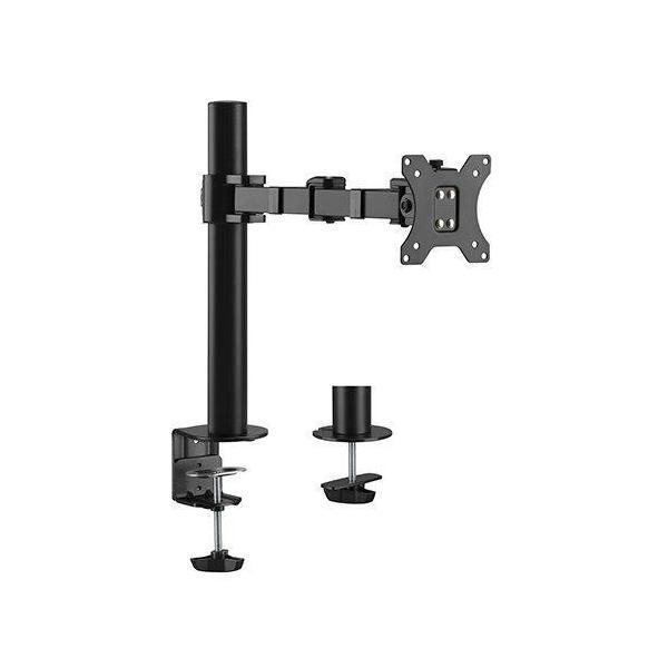 Brateck Single Monitor Affordable Steel Articulating Arm 17-32" 9KG VESA 75x75/100x100